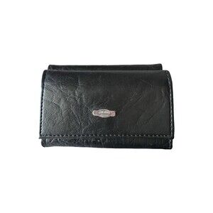 Original Jeans Black genuine leather Wallet unisex